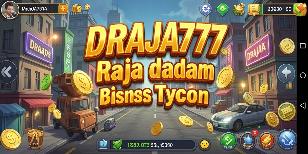 Tampilan gameplay DRAJA777 yang menampilkan aktivitas manajerial seru.
