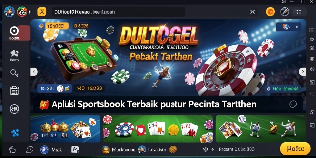 Tampilan gameplay menarik dari aplikasi DULTOGEL.
