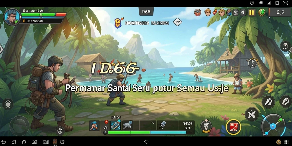 Tampilan gameplay ID66 yang seru dan menggembirakan.