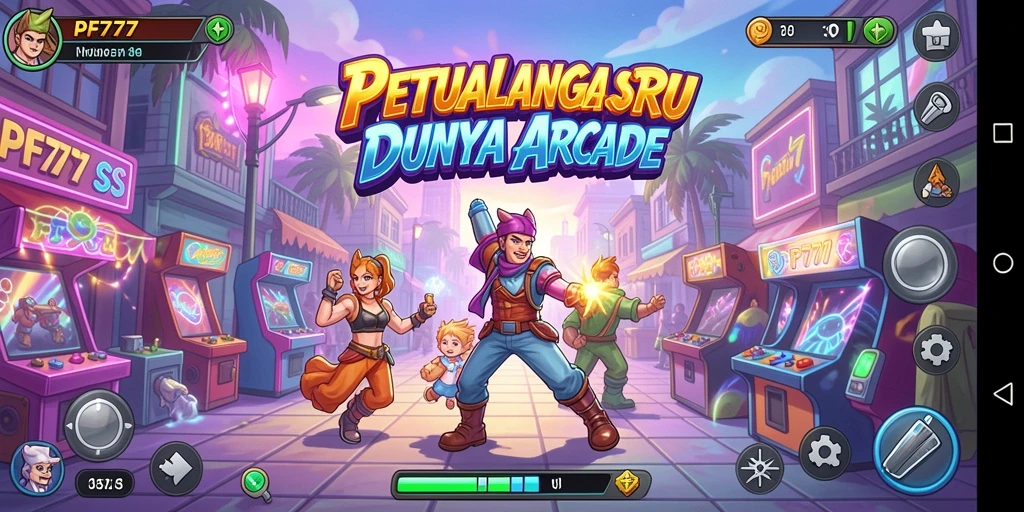 Tampilan seru dari gameplay PF777 yang mengasyikkan.