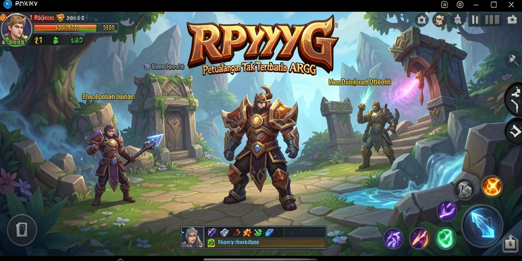 Tampilan gameplay RPYYY yang menegangkan dan penuh aksi.