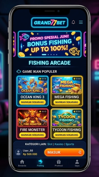 Fitur permainan terbaru dalam aplikasi grand77bet menawarkan kesenangan lebih.